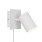 Nordlux Frida Wandleuchte Metall Weiß | Geeignet für GU10